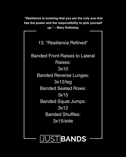 Resistance Band Biceps (Gunshow) Workout